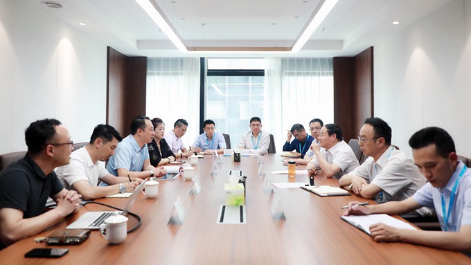 大連博濤文化副總裁白林灝一行到訪甘肅文旅集團