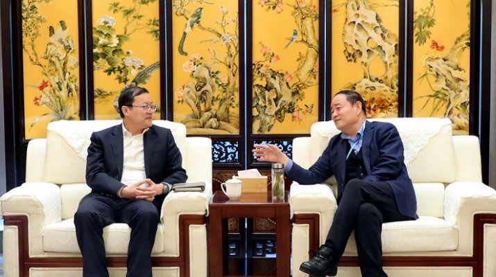 中國銀行甘肅省分行黨委書記、行長王峰一行到訪甘肅文旅集團